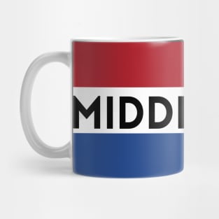 Middelburg City in Dutch Flag Mug